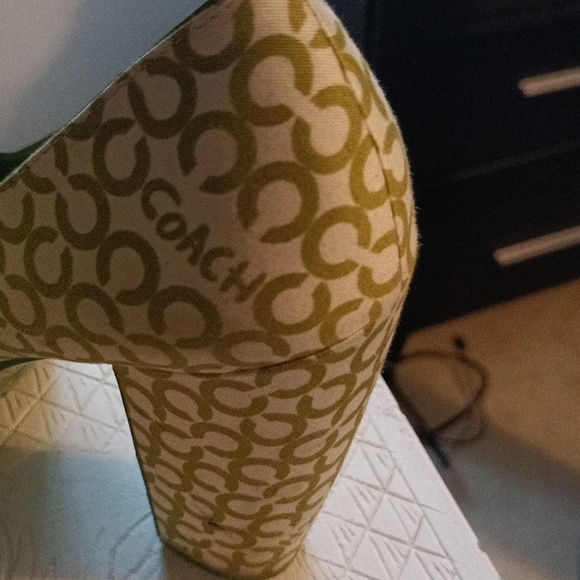 COACH Open Toe Heels - Picture 2 of 2